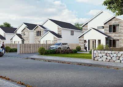 New housing development in Carmarthenshire